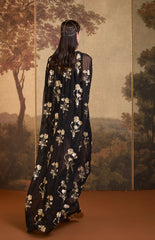 Floral Emb Gown