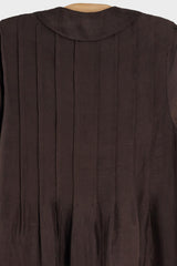 Agra Silk Pleat Dress