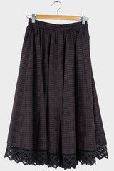 Anakali Check Skirt
