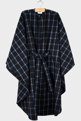Windowpane Cape Coat