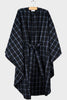 Windowpane Cape Coat