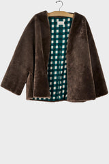 Faux Shearling Coat
