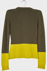 Bicolor Cashmere Sweater