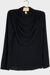 Drape Front LS Top