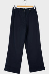 Twill Cuff Straight Leg