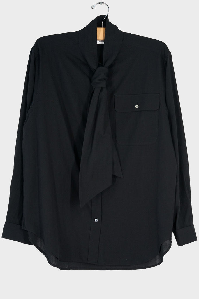 Dobby Bow Tie Top
