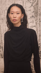 Drape Front LS Top