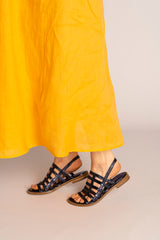Metallic Cage Sandal
