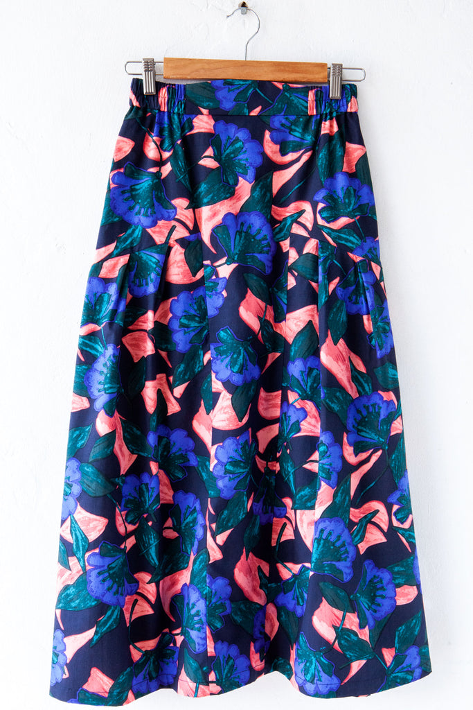Flower Print Skirt