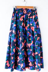 Flower Print Skirt
