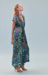 Floral Tie Front Dress