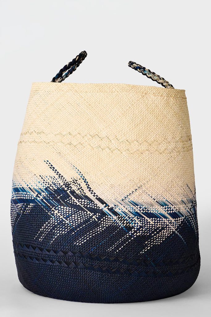 Handwoven Handled Basket