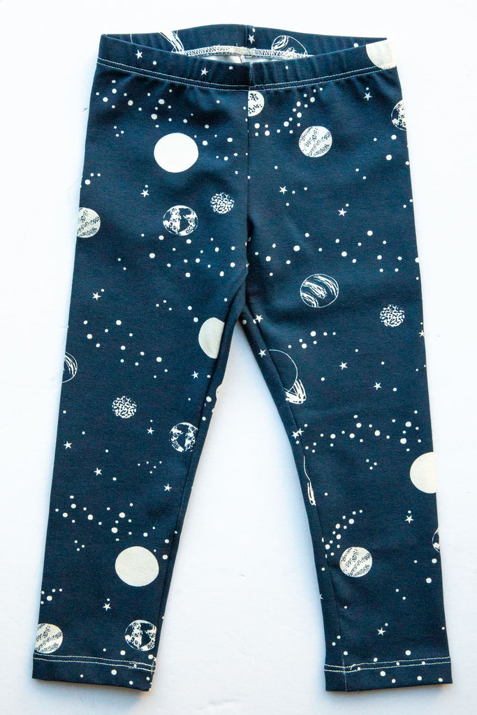 Planets Night Sky Leggings