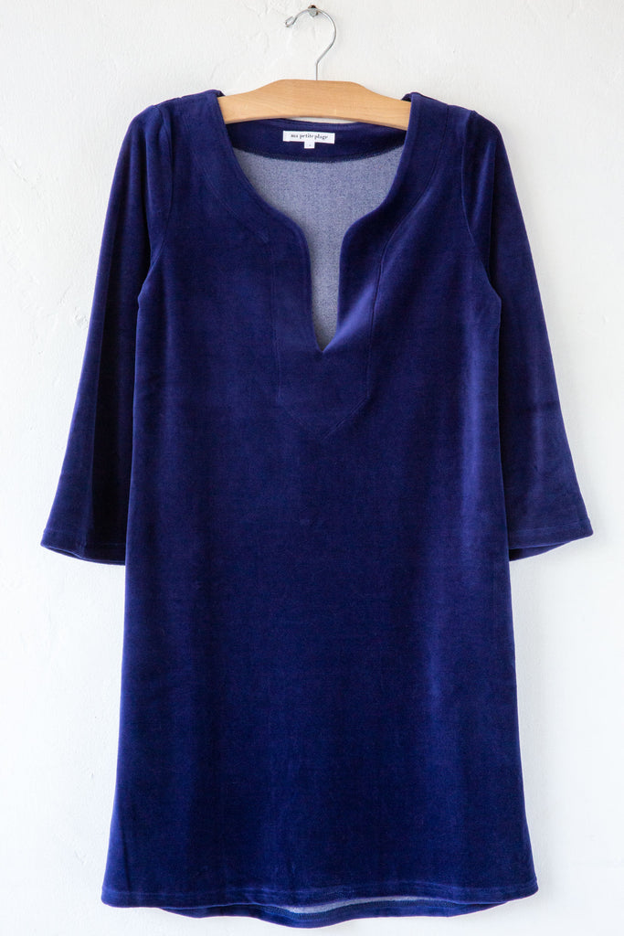 Verushka Dress, Deep Blue