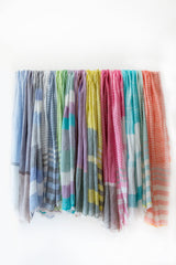 Lurex Stripe Scarf