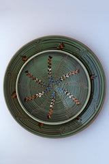 Peacock Stripe Plate