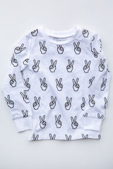 Eight Thousand Miles Peace Pajama Set
