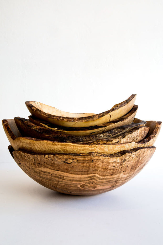 Live Edge Oval Bowl