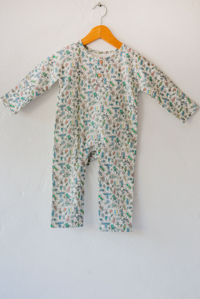Oliver Monty Blue Bugs Romper