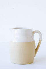 Handled Pitcher White