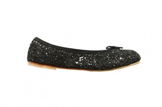 baby bloch girls sparkle flats black