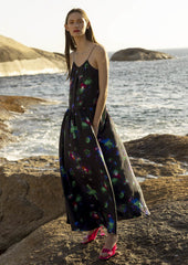 Habutai Strap Gown